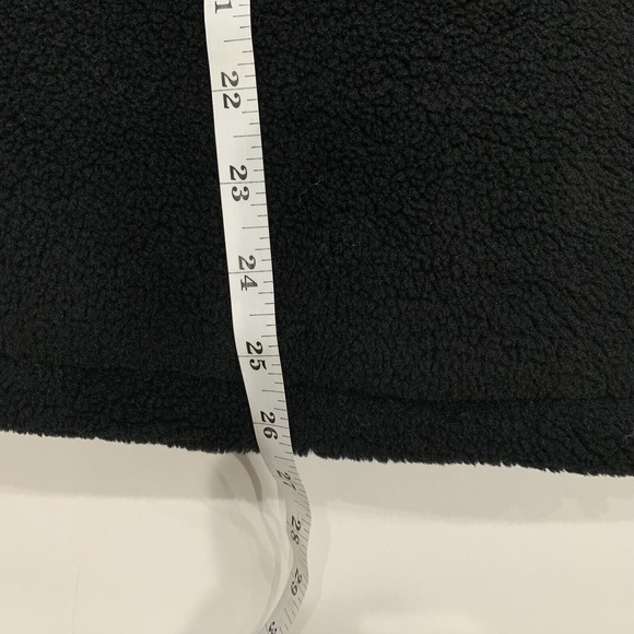 REBECCA MINKOFF Black Jacket Puffer Coat $368 Teddy Fuzzy Size M Zip RM-982 - Picture 9 of 11